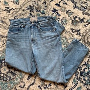 Everlane High Rise Straight Jeans 27 Short